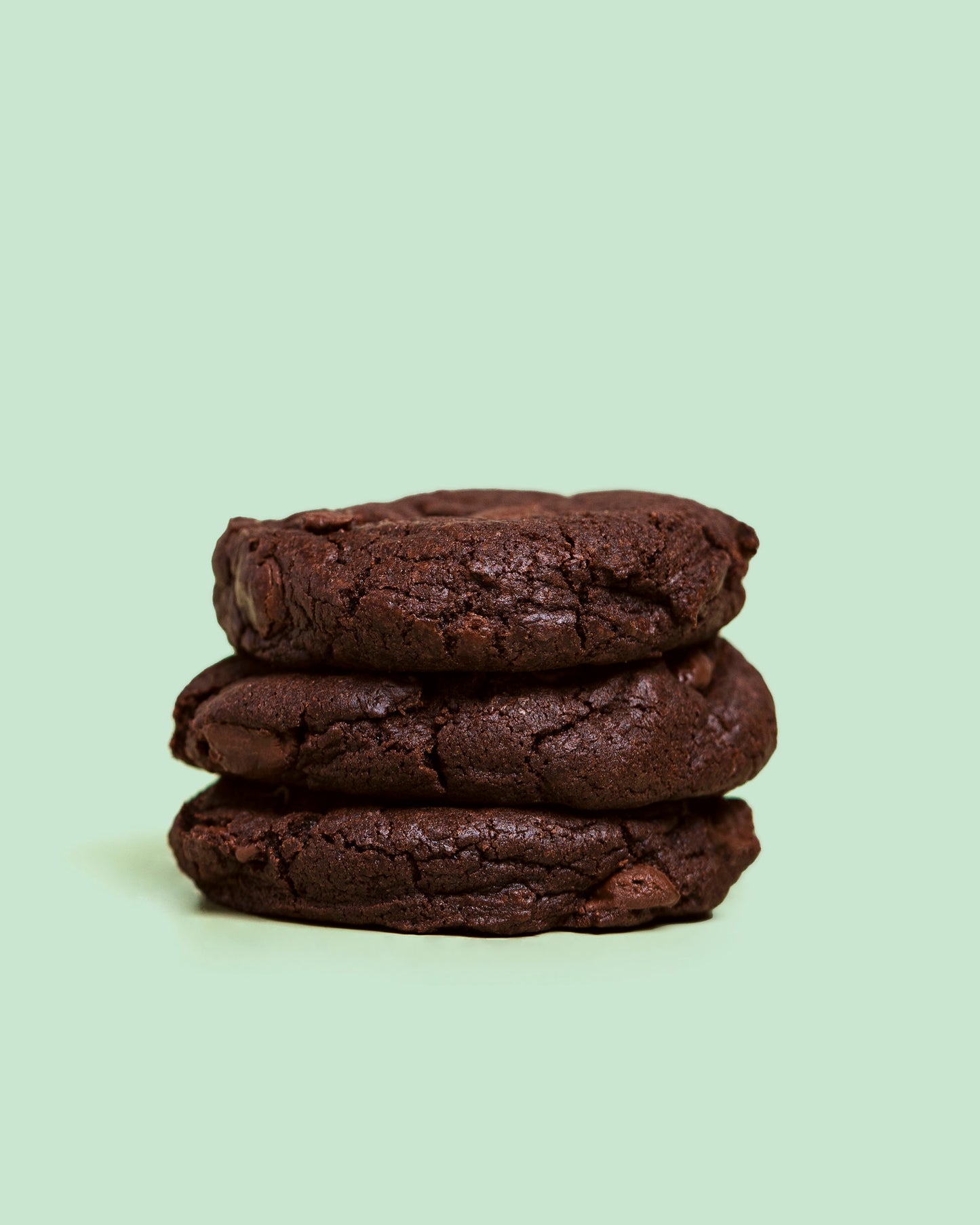 The 'Brownie' Double Chocolate Chip Cookie Flavor from Fat Butter Cookies.