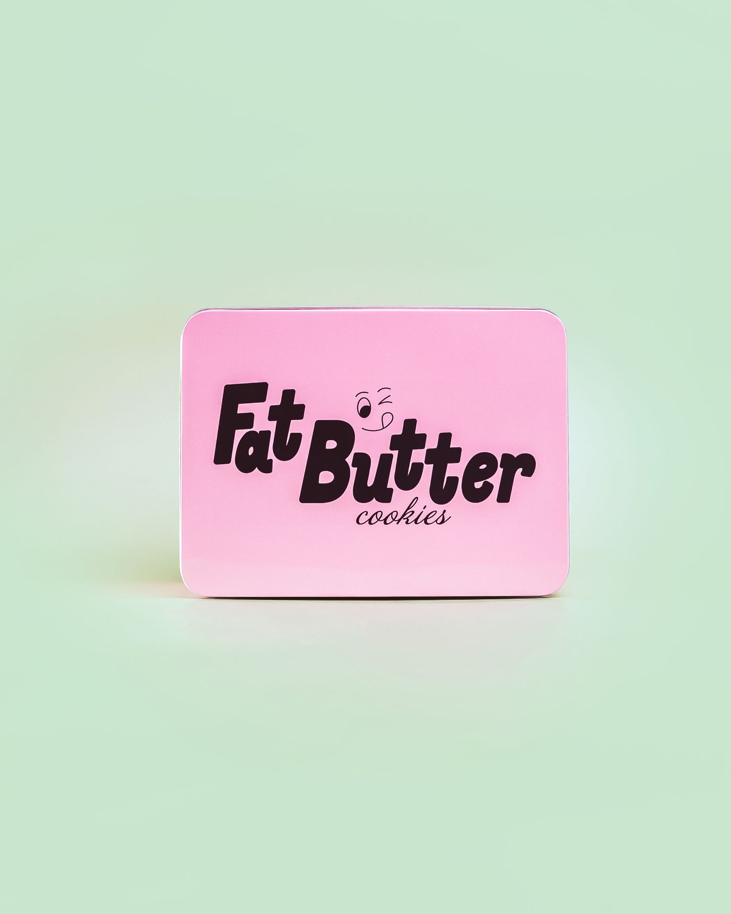 The 'Doughy' Cookie Tin from Fat Butter Cookies.