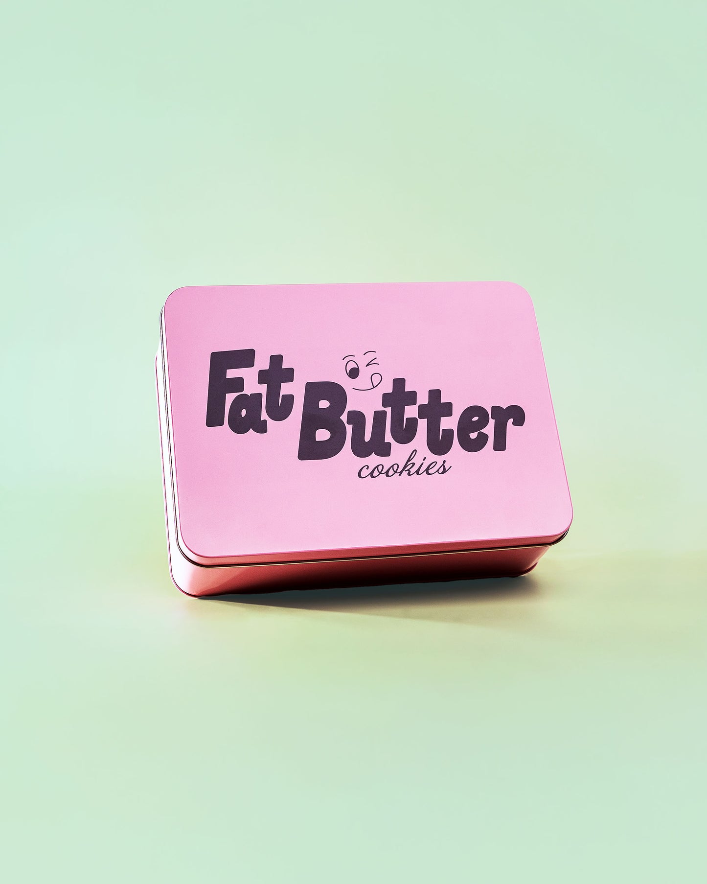 The 'Doughy' Cookie Tin from Fat Butter Cookies.