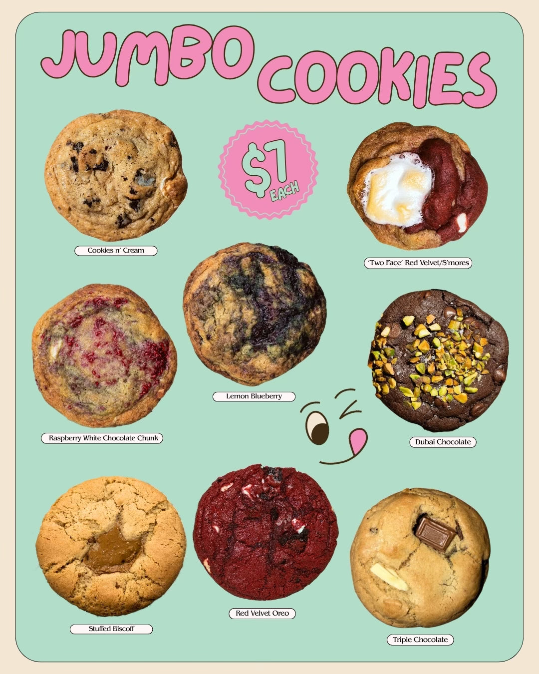 Jumbo Cookie