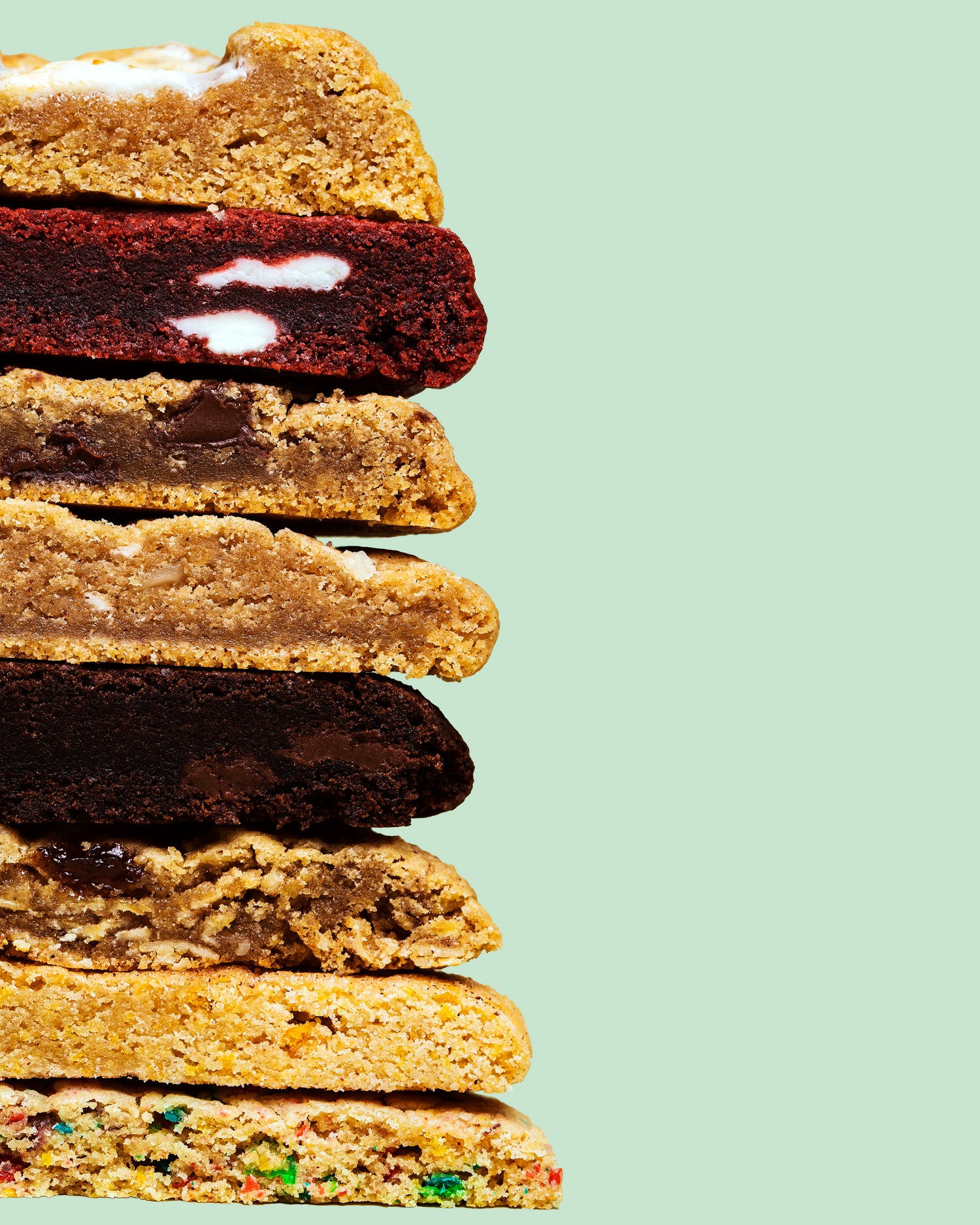 Another inside look of the best homemade cookies from Fat Butter Cookies.